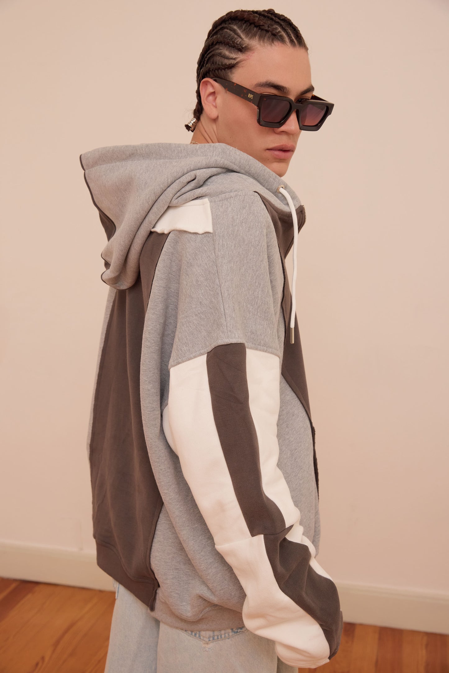 RIPE 2: Hoodie Patches Grey