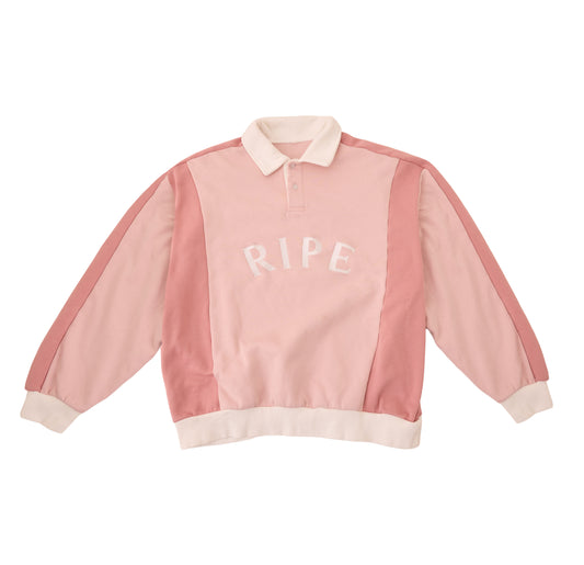 Rugby Sweatshirt: Pink