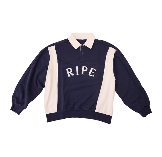 Rugby Sweatshirt: Blue