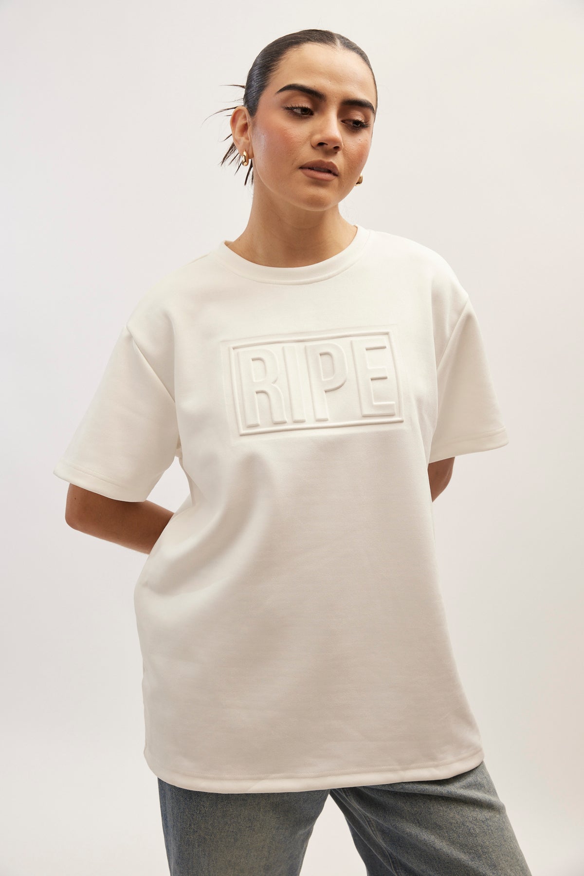 RIPE 1 BASIC WHITE – Playera Unisex